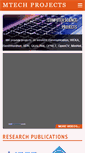Mobile Screenshot of mtechproject.com